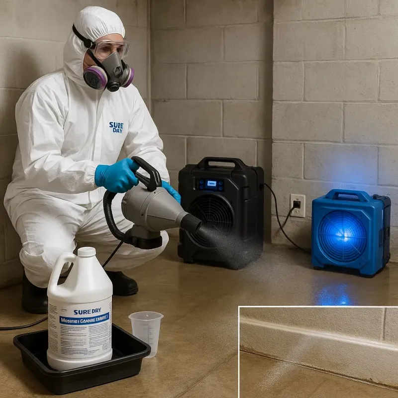 Sanitization and Odor Removal process in Osceola County, FL